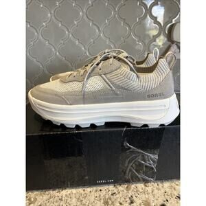 Sorel Womens Size 9 ONA 503 Low Knit Moonstone/Dove Platform Shoes Sneakers